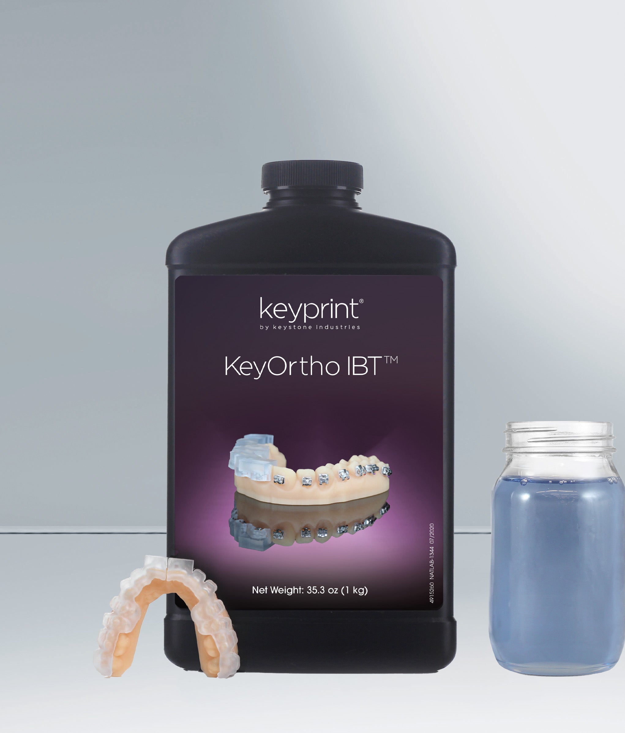 KeyStone KeyPrint KeyOrtho IBT 3D printing materials Resin