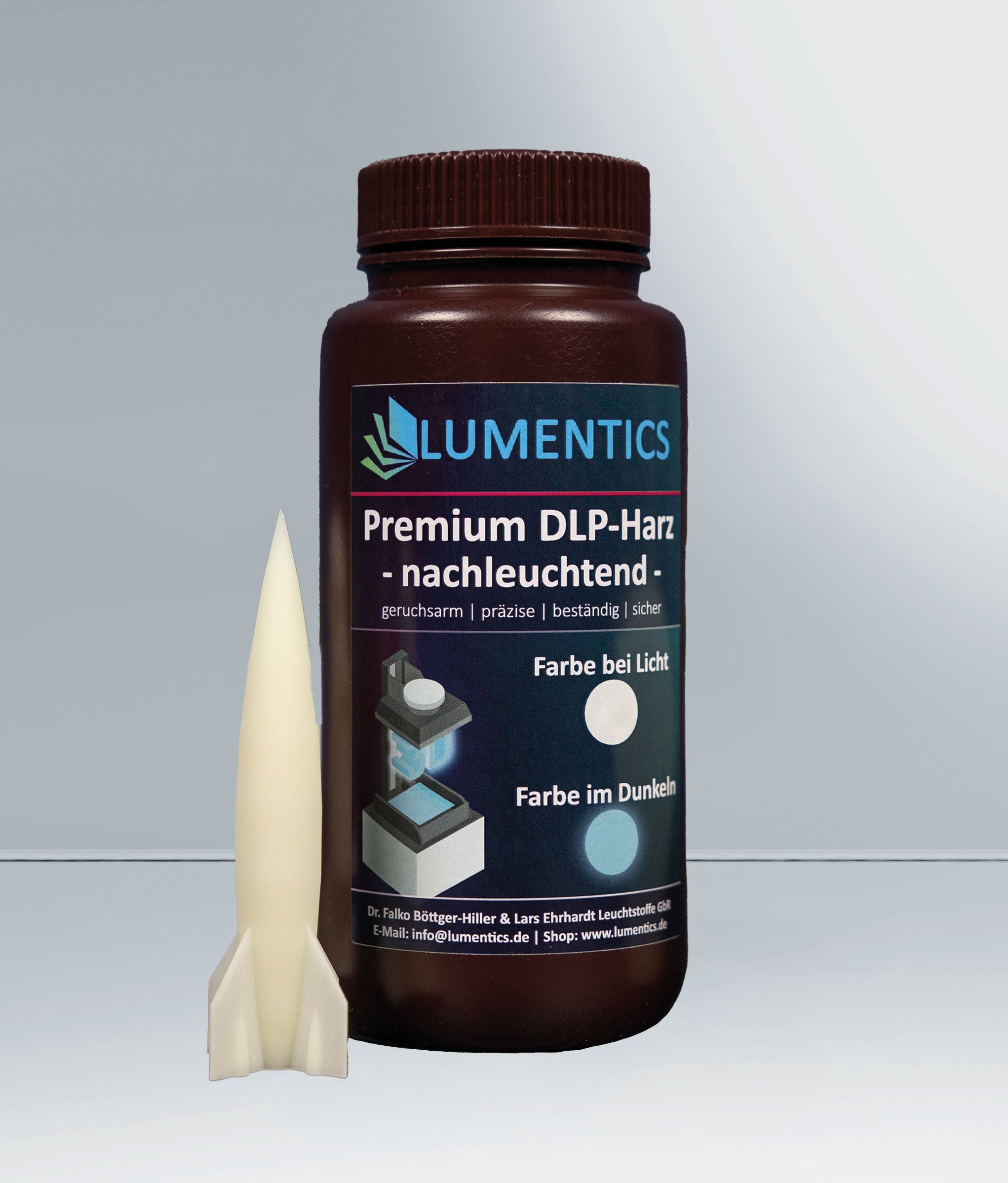 Lumentics - Nachleuchtendes DLP/SLA 3D-Druckharz